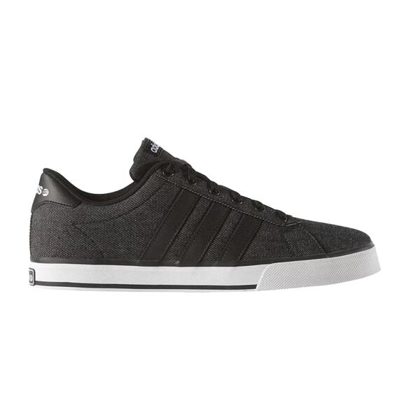 ADIDAS SE Daily Vulc (F76263) Casual Athletic Shoes Charcoal/Black Men's 7.5 - Picture 1 of 8